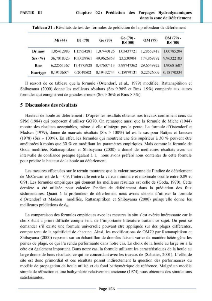Etude hydro-sédimentaire a l\'avant côte de cap djinet wilaya de Boumerdes