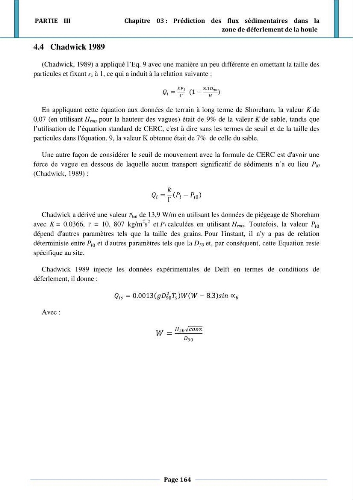 Etude hydro-sédimentaire a l\'avant côte de cap djinet wilaya de Boumerdes