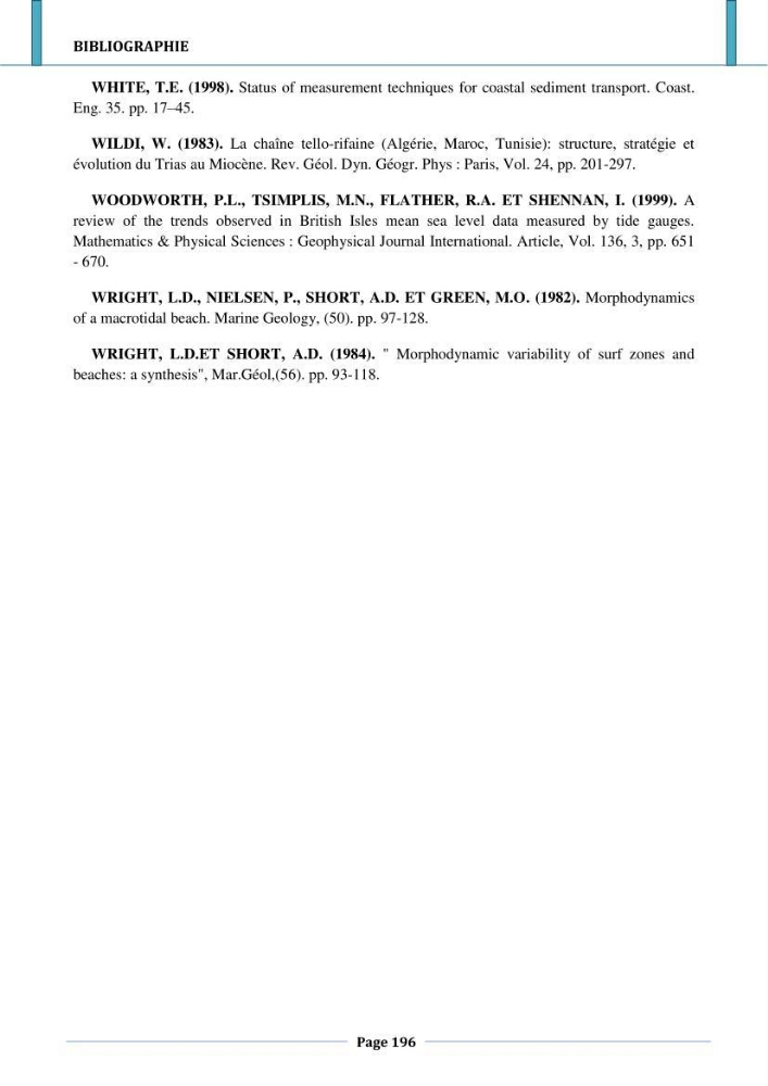 Etude hydro-sédimentaire a l\'avant côte de cap djinet wilaya de Boumerdes