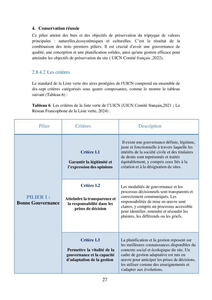 Suivi de la mise en oeuvre de la gestion intégrée de l\'aire marine et côtière protégée du mont Cheoua/Anses de Kouali et évaluation des critères requis pour sa candidature à la liste de lUICN