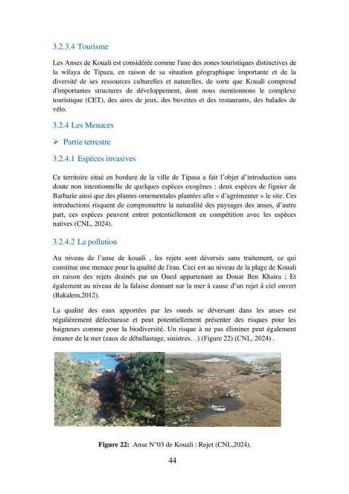 Suivi de la mise en oeuvre de la gestion intégrée de l\'aire marine et côtière protégée du mont Cheoua/Anses de Kouali et évaluation des critères requis pour sa candidature à la liste de lUICN