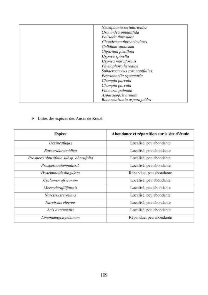 Suivi de la mise en oeuvre de la gestion intégrée de l\'aire marine et côtière protégée du mont Cheoua/Anses de Kouali et évaluation des critères requis pour sa candidature à la liste de lUICN