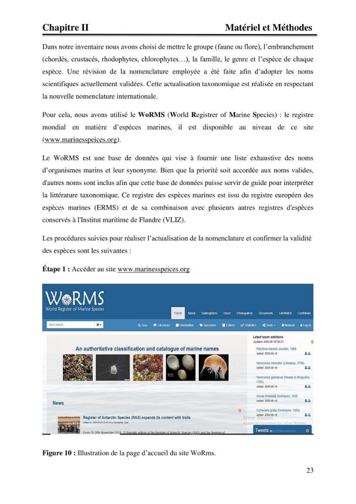 Distribution des herbiers et des espèces associées aux herbiers à Posidonia oceanica de la côte algérienne: