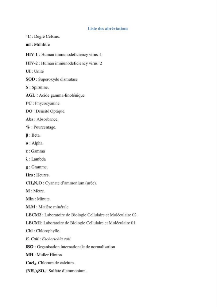 Extraction et identification des pigments de micro-algues à usage alimentaire et pharmaceutique: