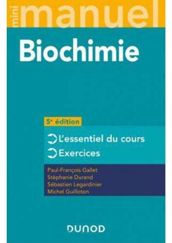 Biochimie: cours, EXOS, QCM, QROC Biochimie: cours, EXOS, QCM, QROC