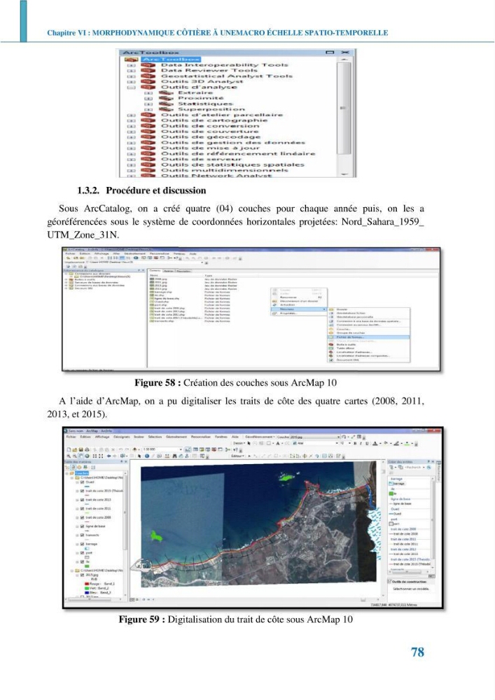 Etude géomorpho-sédimentaire de la zone côtière du parc National de Taza: wilaya de Jijel