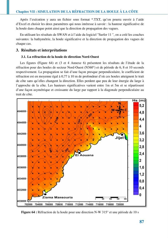 Etude géomorpho-sédimentaire de la zone côtière du parc National de Taza: wilaya de Jijel