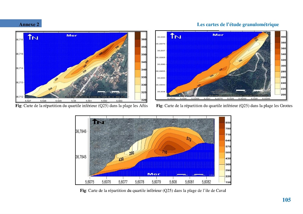 Etude géomorpho-sédimentaire de la zone côtière du parc National de Taza: wilaya de Jijel