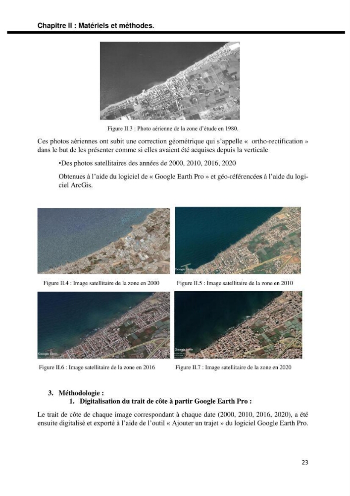 Etude d’aménagement de la baie d’Alger zone située entre Bordj El Kiffan (Le Lido) et Verte Rive: