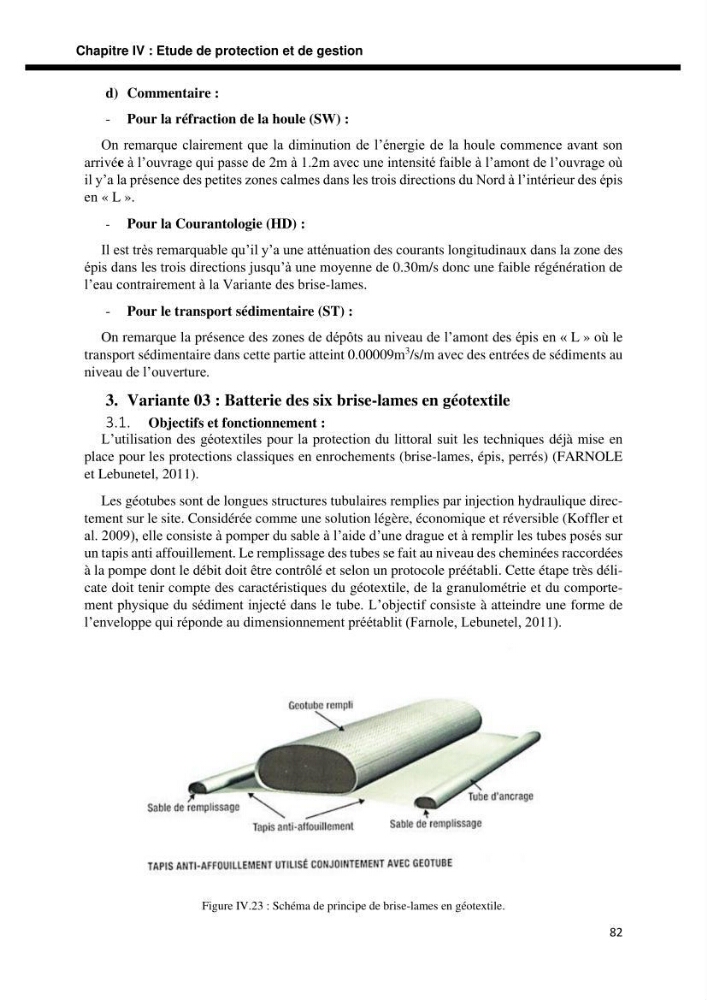 Etude d’aménagement de la baie d’Alger zone située entre Bordj El Kiffan (Le Lido) et Verte Rive: