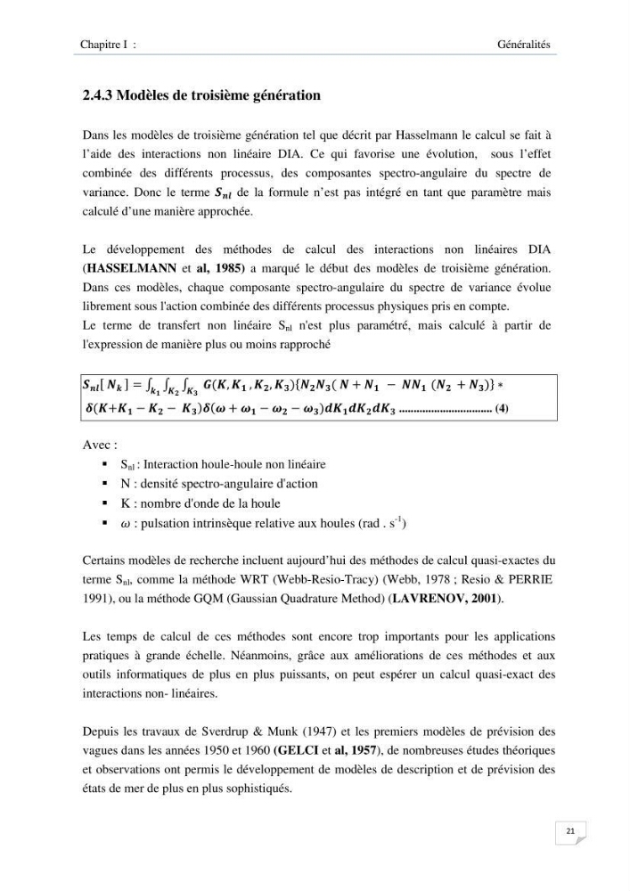 Apport de la modélisation SWAN pour la protection de la plage de Ain Franine Bir el Djir-Oran