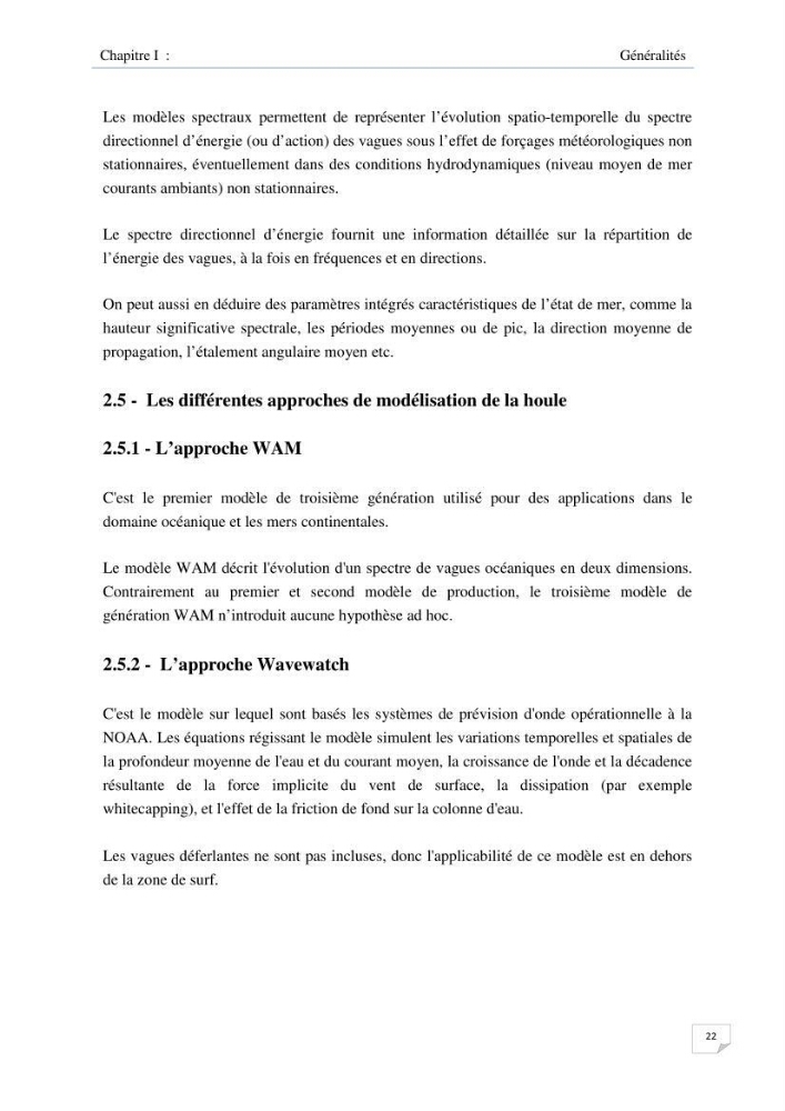 Apport de la modélisation SWAN pour la protection de la plage de Ain Franine Bir el Djir-Oran