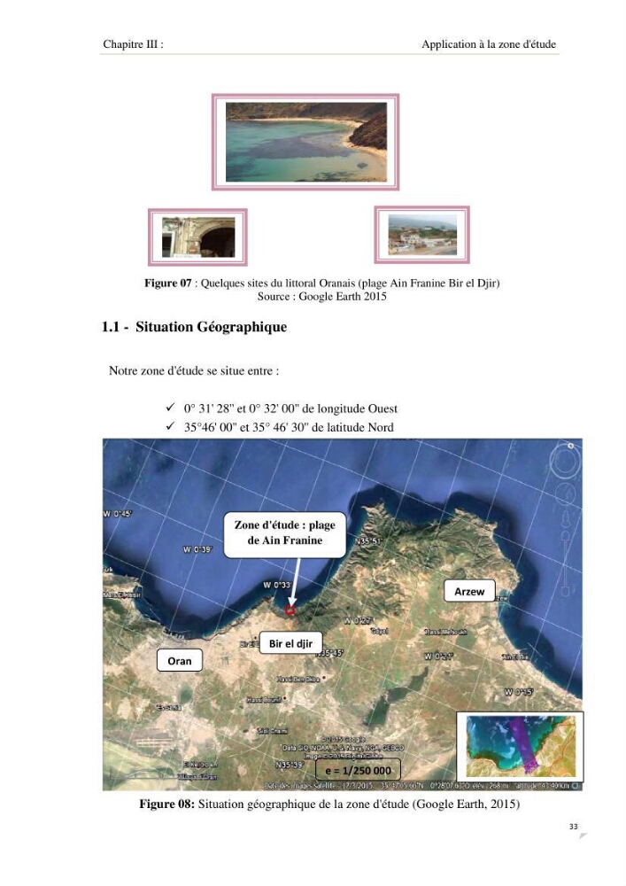 Apport de la modélisation SWAN pour la protection de la plage de Ain Franine Bir el Djir-Oran