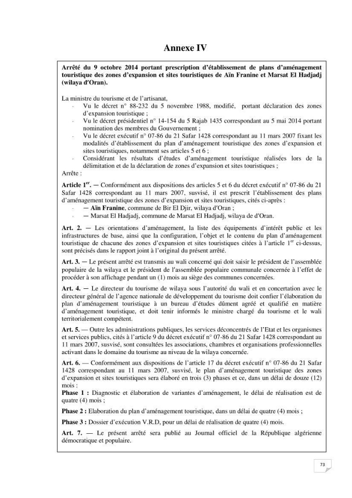 Apport de la modélisation SWAN pour la protection de la plage de Ain Franine Bir el Djir-Oran