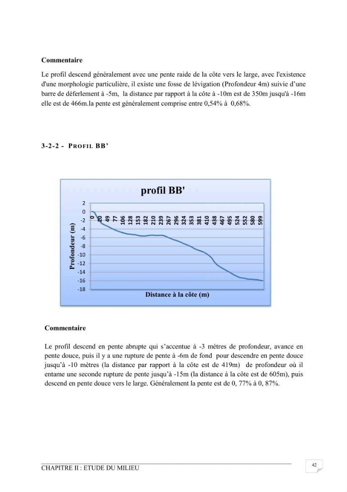 Etude de protection du rivage du bois sacré à Gouraya-wilaya de Tipaza