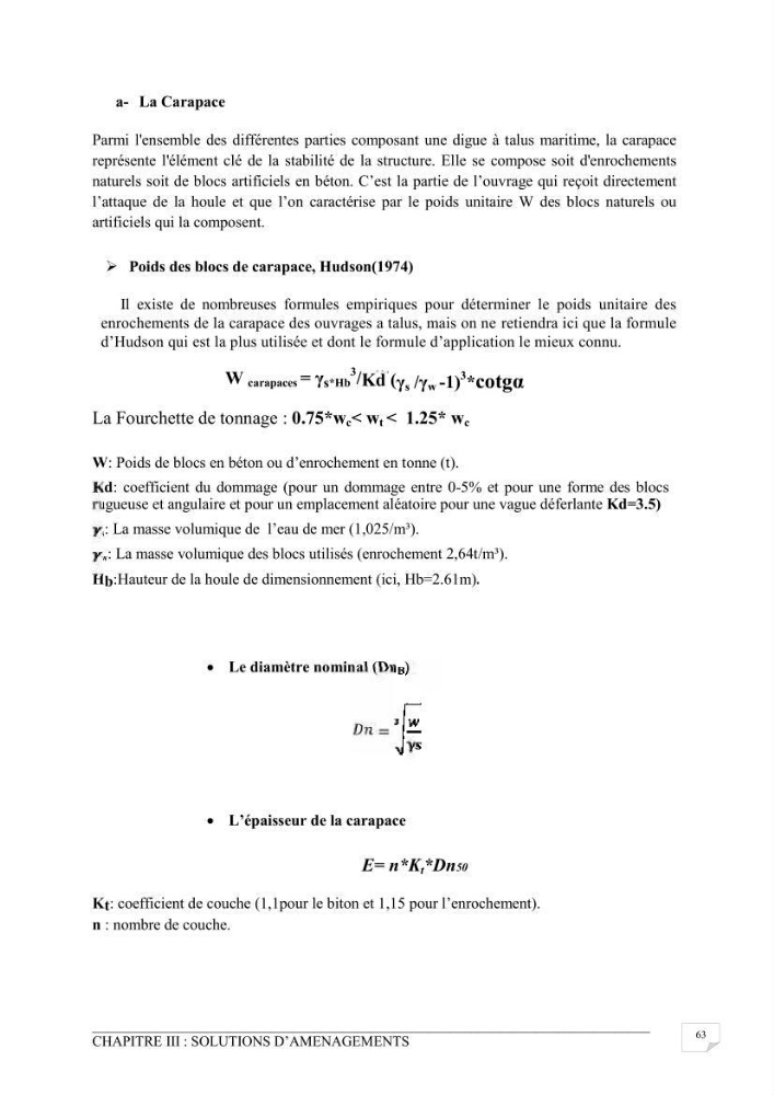 Etude de protection du rivage du bois sacré à Gouraya-wilaya de Tipaza