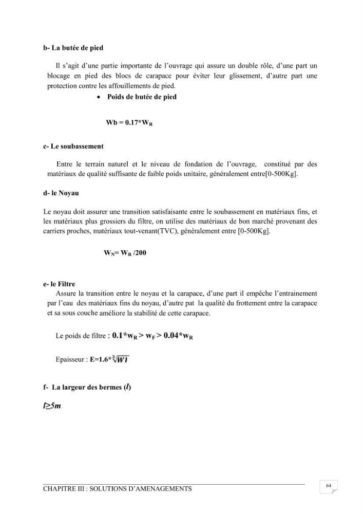 Etude de protection du rivage du bois sacré à Gouraya-wilaya de Tipaza
