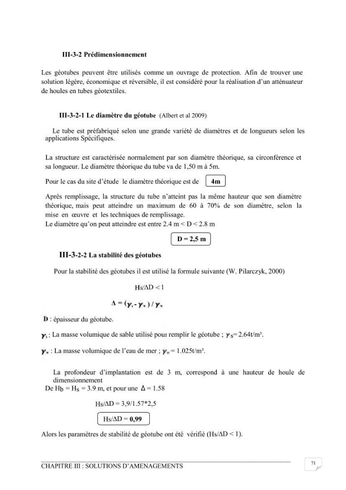 Etude de protection du rivage du bois sacré à Gouraya-wilaya de Tipaza