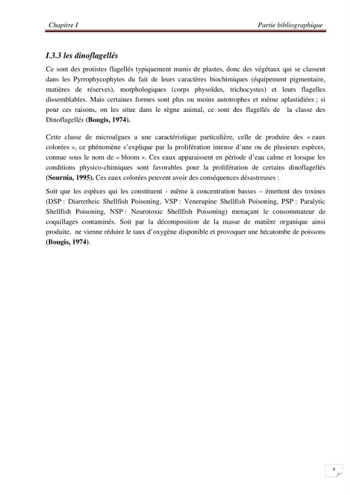 Contribution à l\'étude des sites à potentialités aquacoles en baie de Bou-Ismail