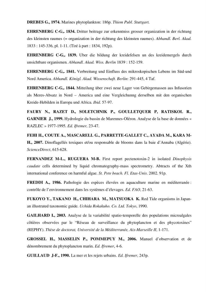 Contribution à l\'étude des sites à potentialités aquacoles en baie de Bou-Ismail