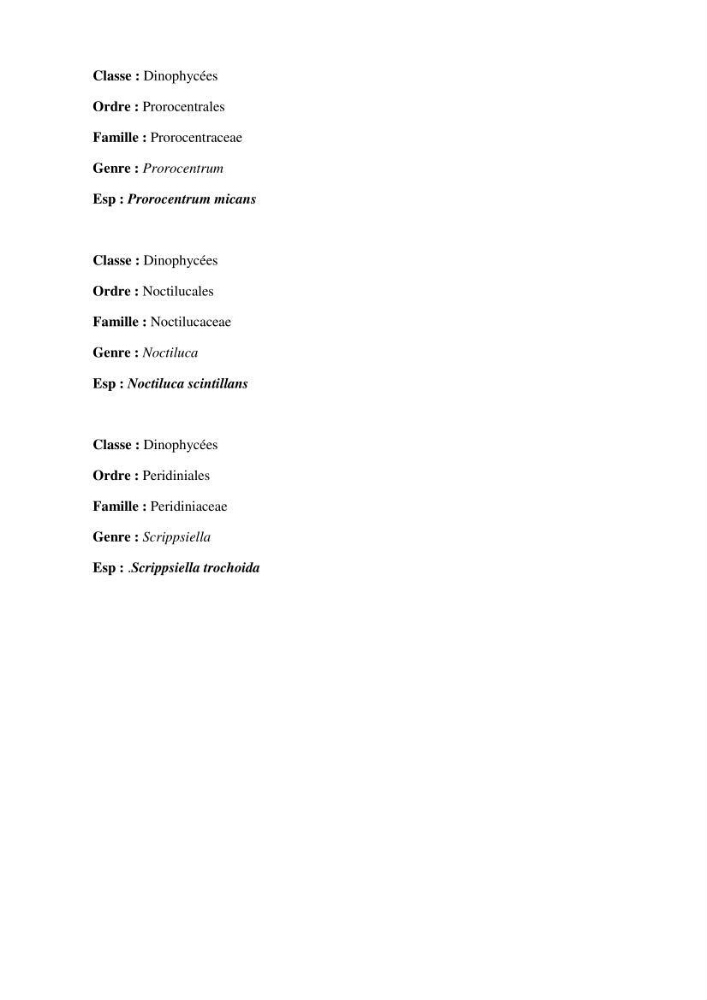 Contribution à l\'étude des sites à potentialités aquacoles en baie de Bou-Ismail