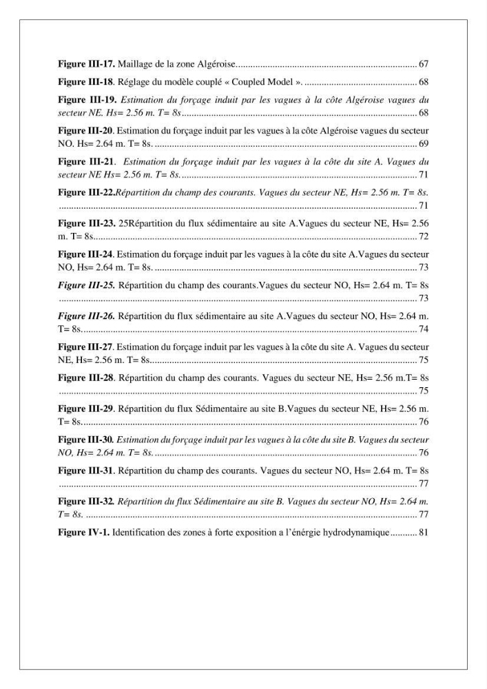 Diagnostic et étude de l’évolution des falaises de la région algéroise.: