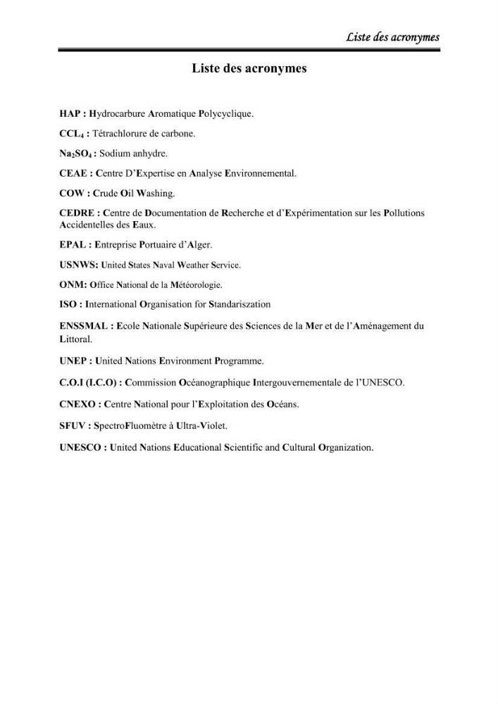 Evaluation de la contamination par les hydrocarbures polyaromatiques dans l\'eau et le sédiment superficiel dans le port d\'Alger