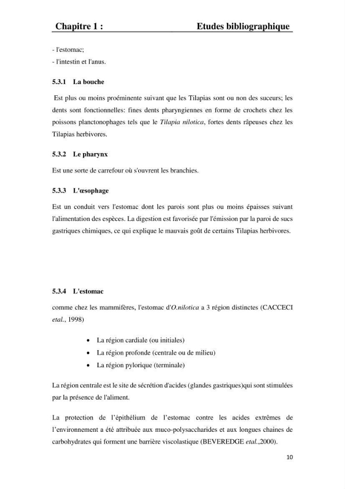 Etude comparative d\'un aliment commercial distribué en poudre et en granulé au cour de l\'élevage du tilapia du Nil ( tilapia nilotica):
