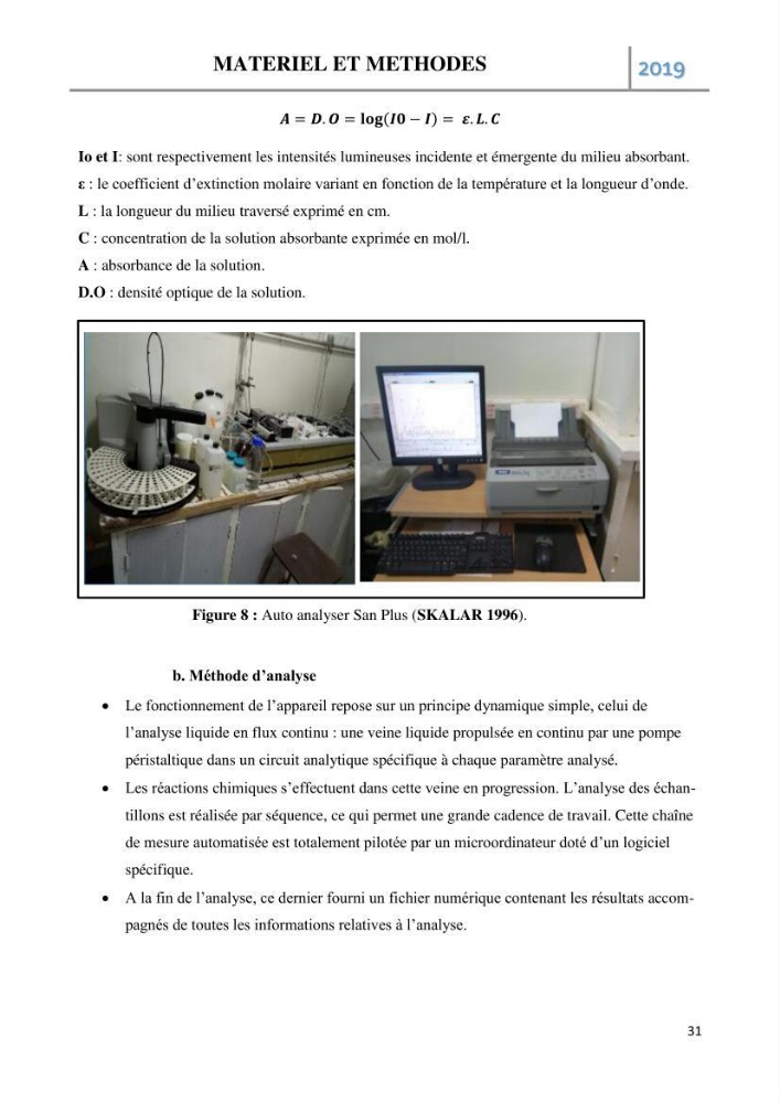Etude des paramètres d’évaluation des matrices eau et sédiments des plages Est et Ouest de Sidi-Fredj: