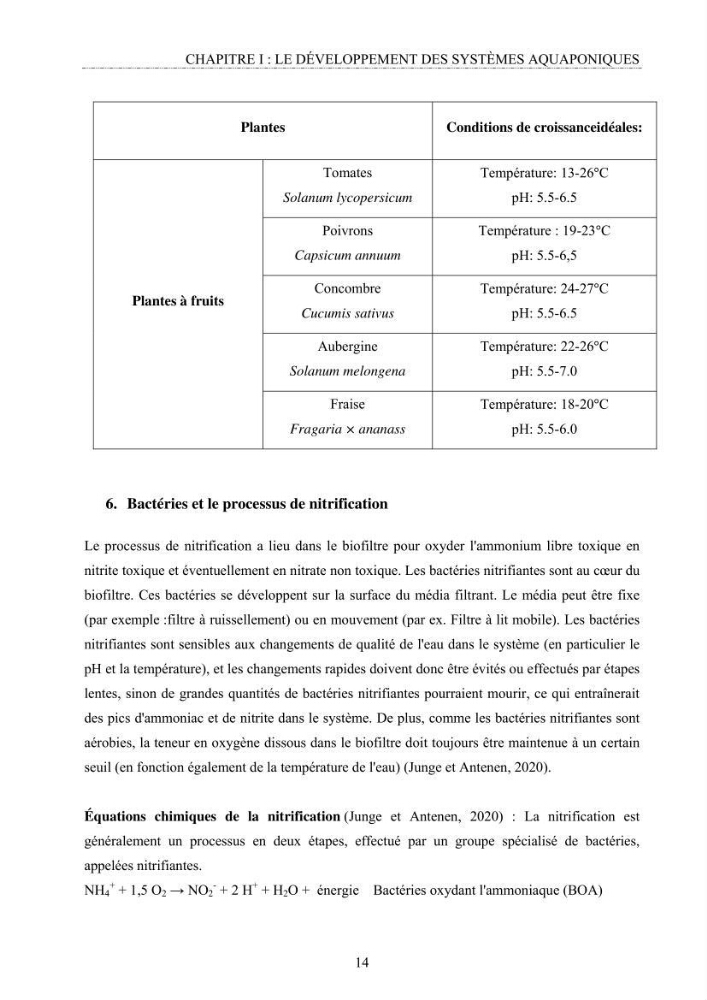 Conception d\'un système d\'élevage en aquaponie