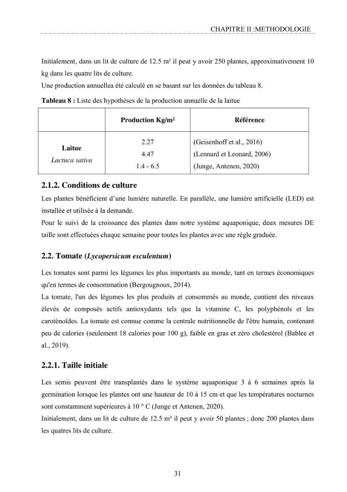 Conception d\'un système d\'élevage en aquaponie
