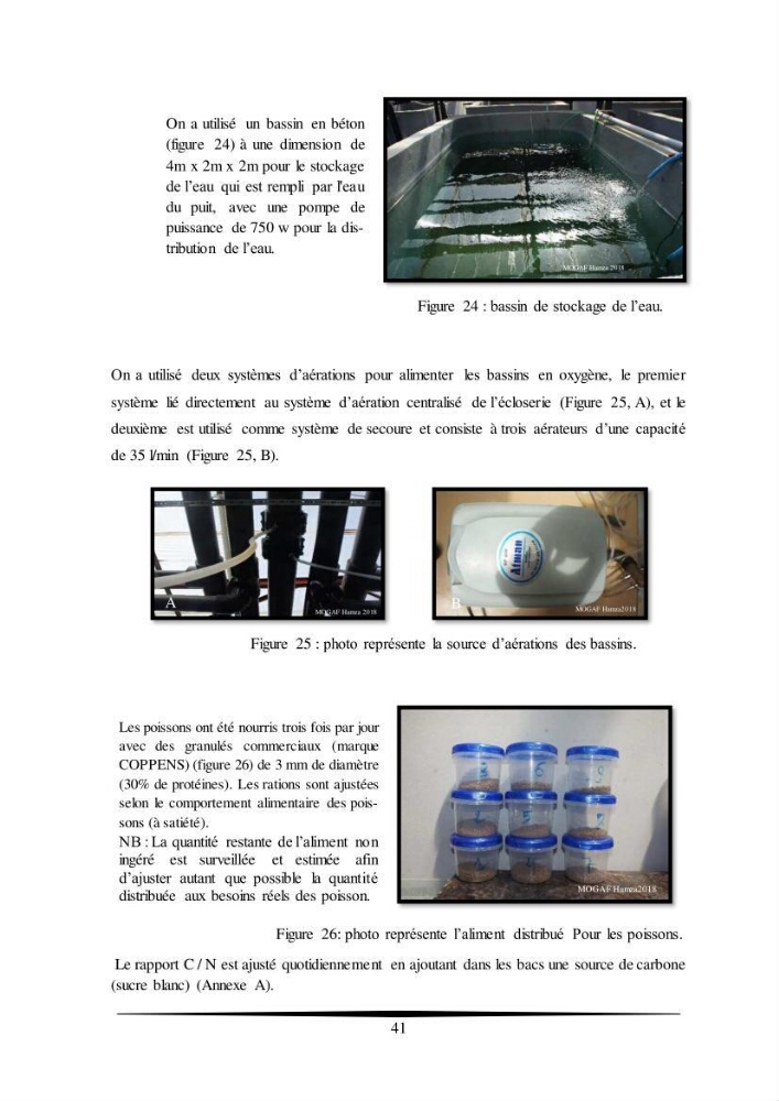 Essais d’élevage de Tilapia Nilotica en système biofloc : Effet sur la croissance, la reproduction et les paramètres du milieu