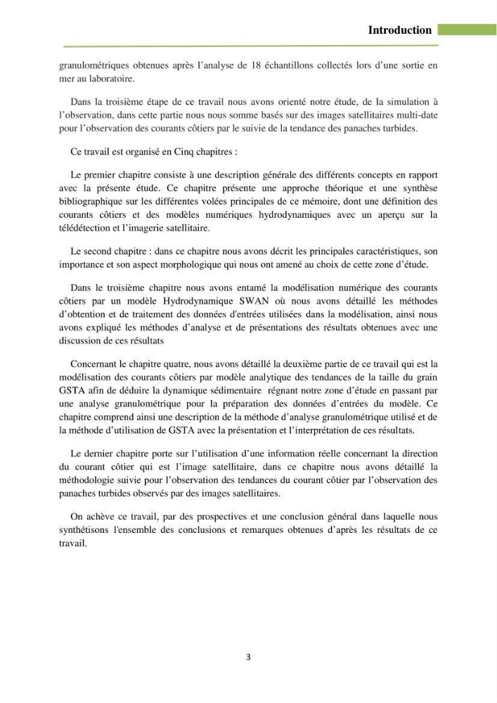 Combinaison des modèles numériques et des images satéllites pour la détermination des courants côtiers.: