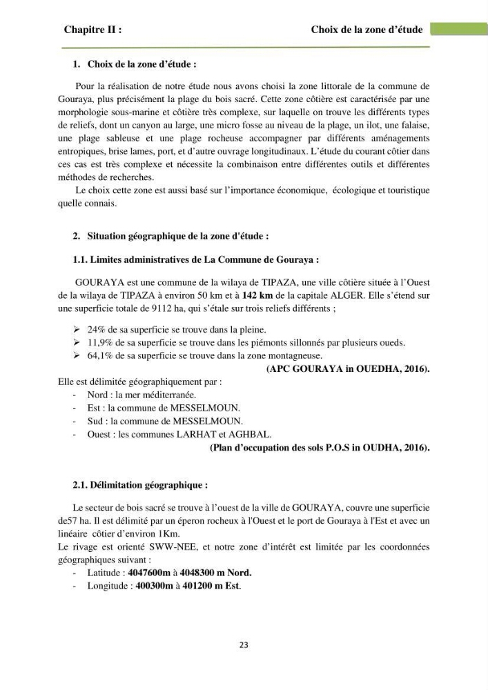 Combinaison des modèles numériques et des images satéllites pour la détermination des courants côtiers.: