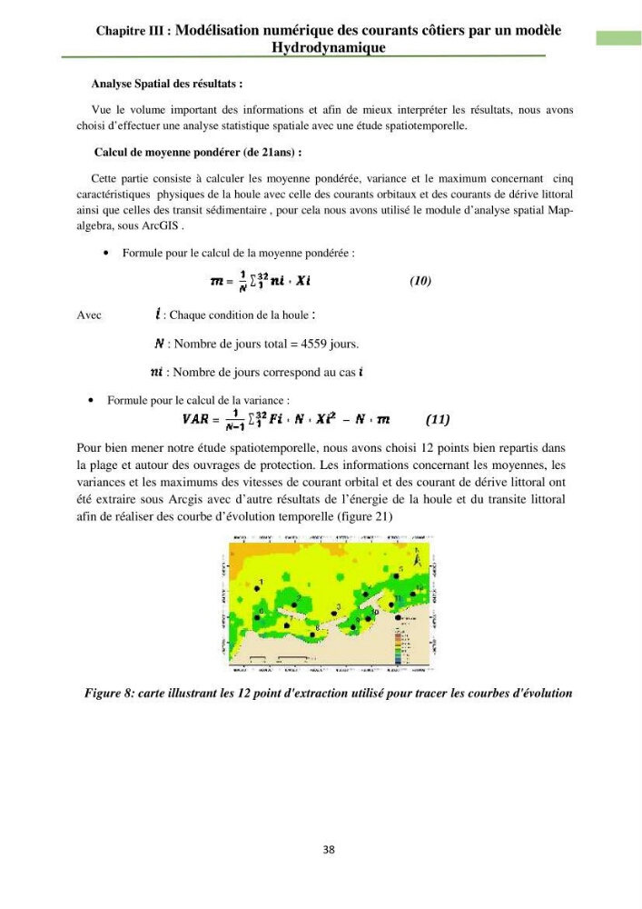 Combinaison des modèles numériques et des images satéllites pour la détermination des courants côtiers.: