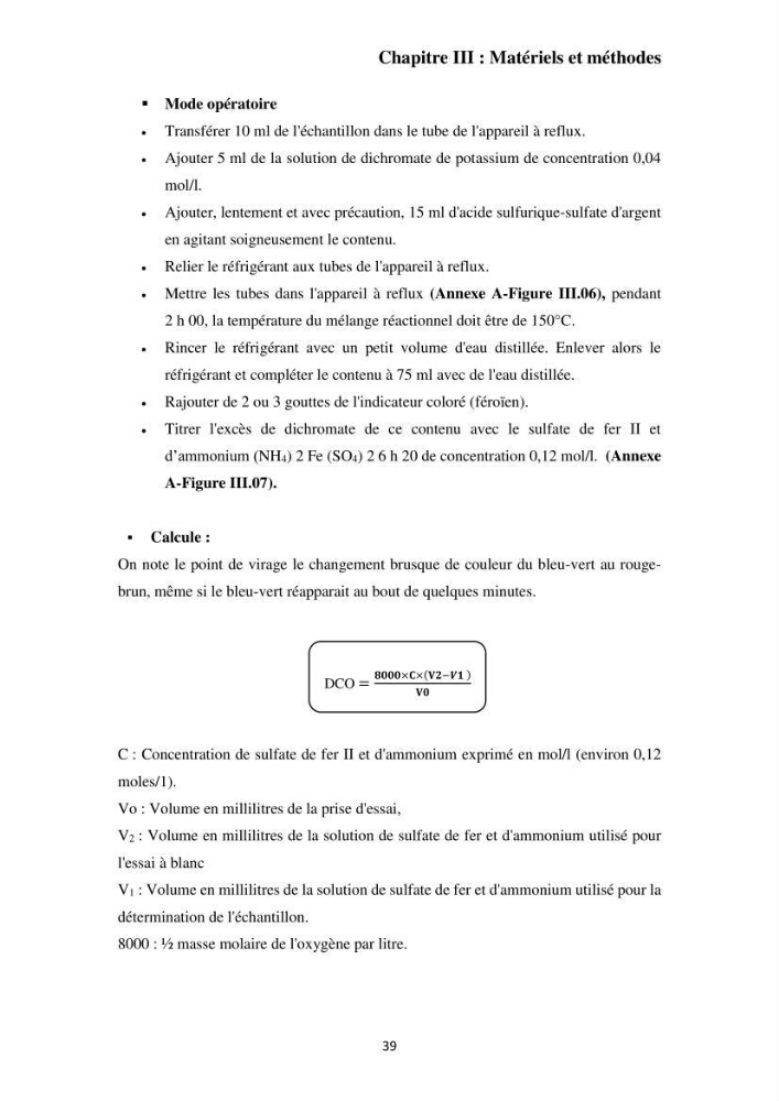 Efficacité des traitements des effluents urbains au niveau de la station d’épuration de Beni Messous