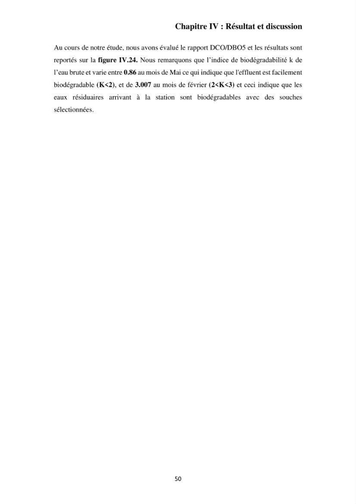 Efficacité des traitements des effluents urbains au niveau de la station d’épuration de Beni Messous