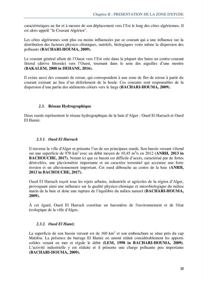 Diagnostic de contamination des eaux du littoral Agerois par les Hydrocarbures: