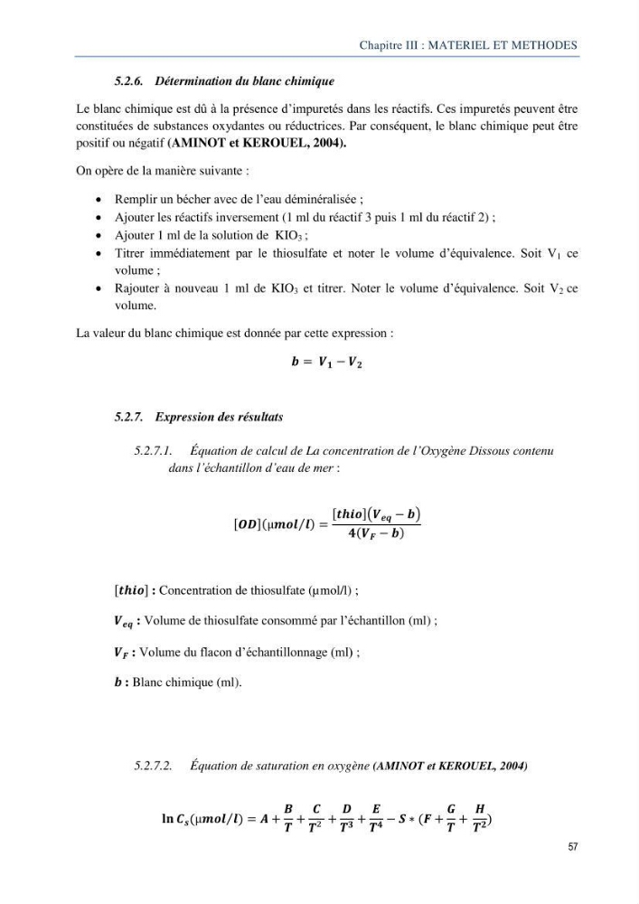 Diagnostic de contamination des eaux du littoral Agerois par les Hydrocarbures: