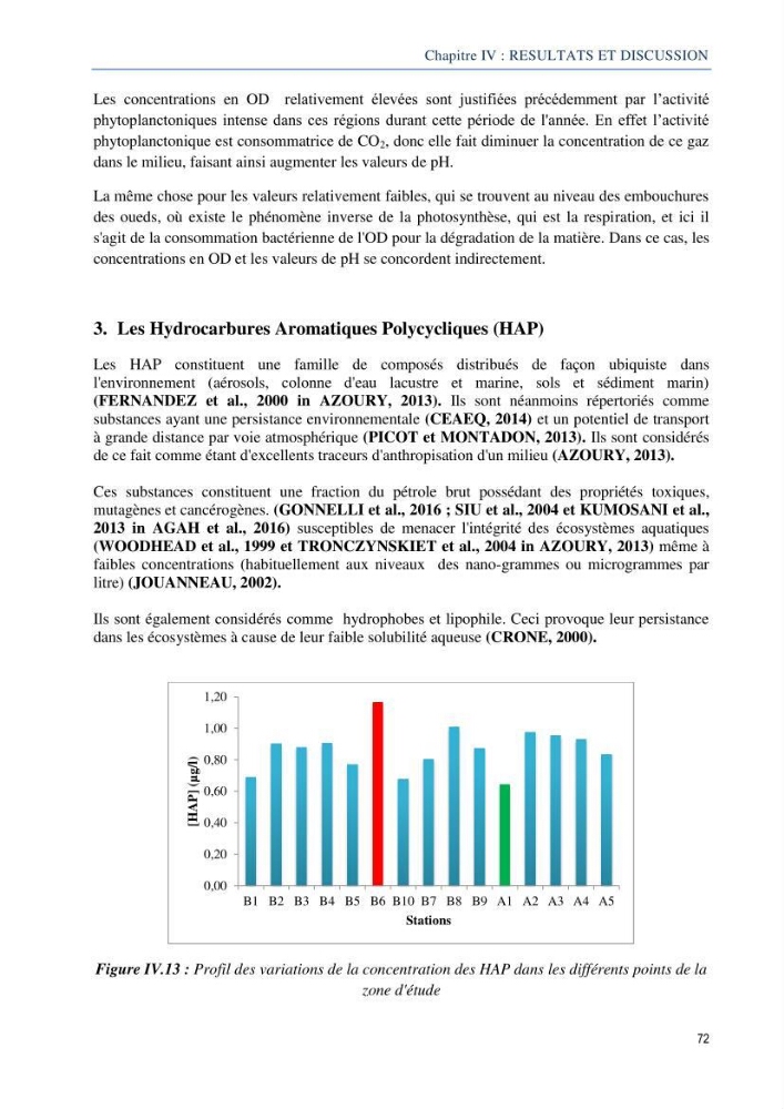 Diagnostic de contamination des eaux du littoral Agerois par les Hydrocarbures: