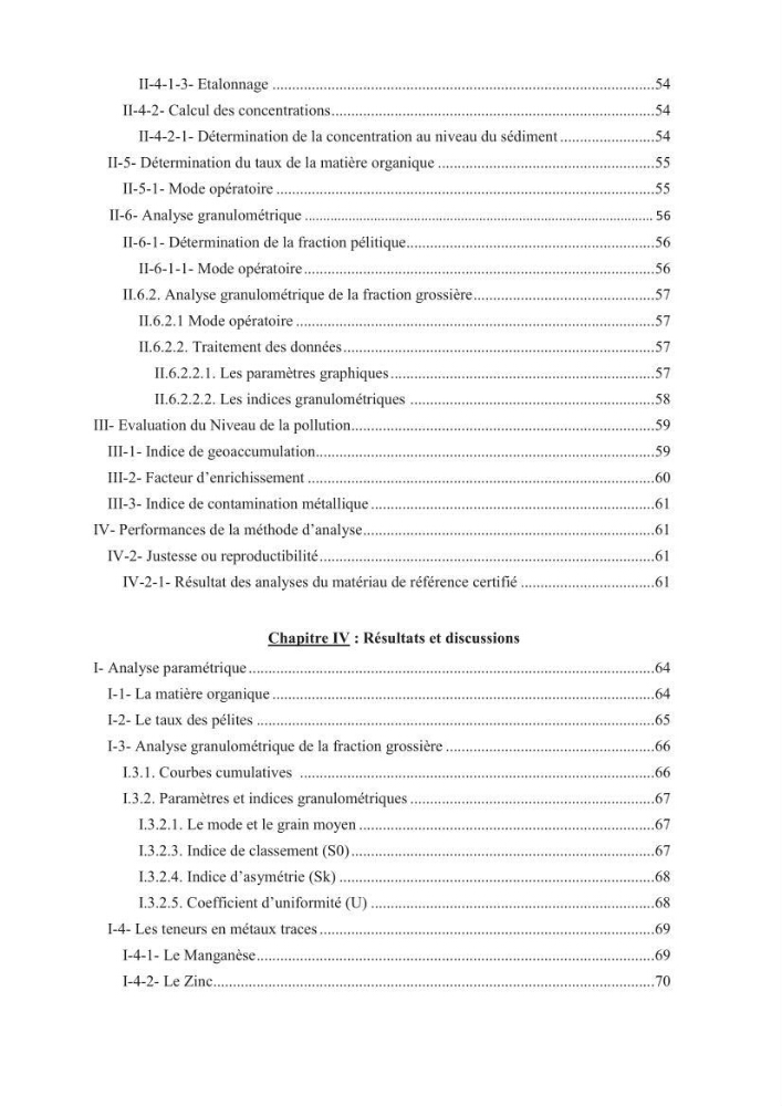 Contamination des sédiments marins de la côte Algéroise par les métaux traces: influence de la texture granulométrique et de la nature minéralogique