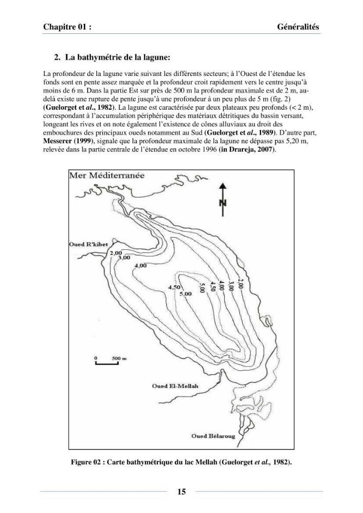 Dynamique des peuplements du Lac Mellah: conditions environnementales