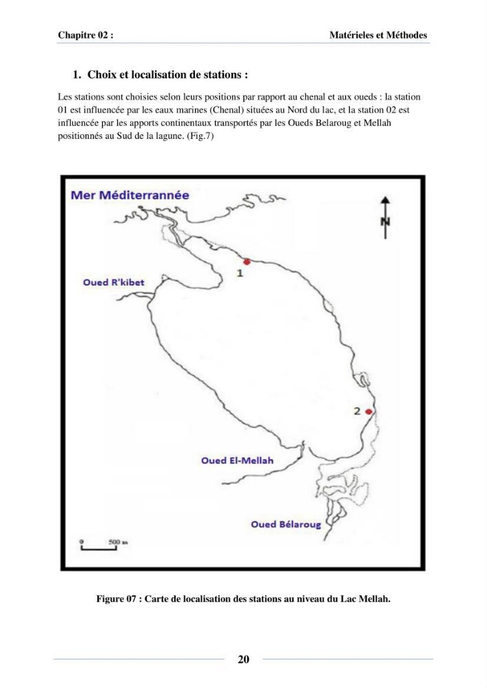 Dynamique des peuplements du Lac Mellah: conditions environnementales