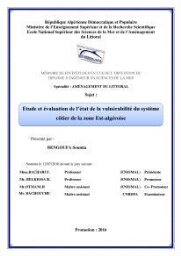 Etude et évaluation de l'état de la vulnérabilité du système côtier de la zone Est-Algéroise