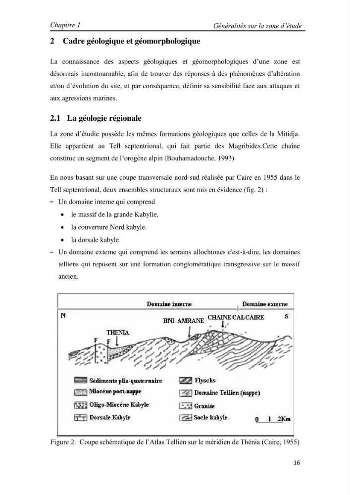 Etude et évaluation de l\'état de la vulnérabilité du système côtier de la zone Est-Algéroise