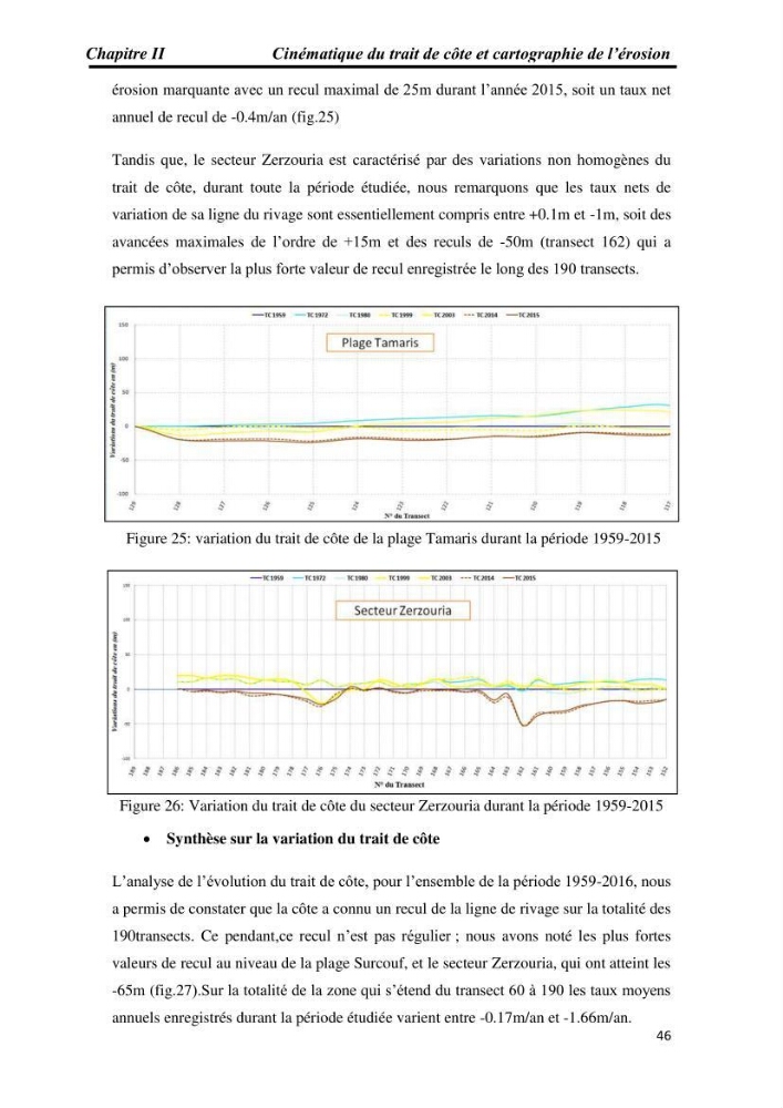 Etude et évaluation de l\'état de la vulnérabilité du système côtier de la zone Est-Algéroise