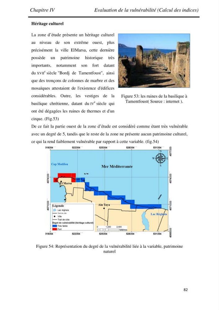 Etude et évaluation de l\'état de la vulnérabilité du système côtier de la zone Est-Algéroise