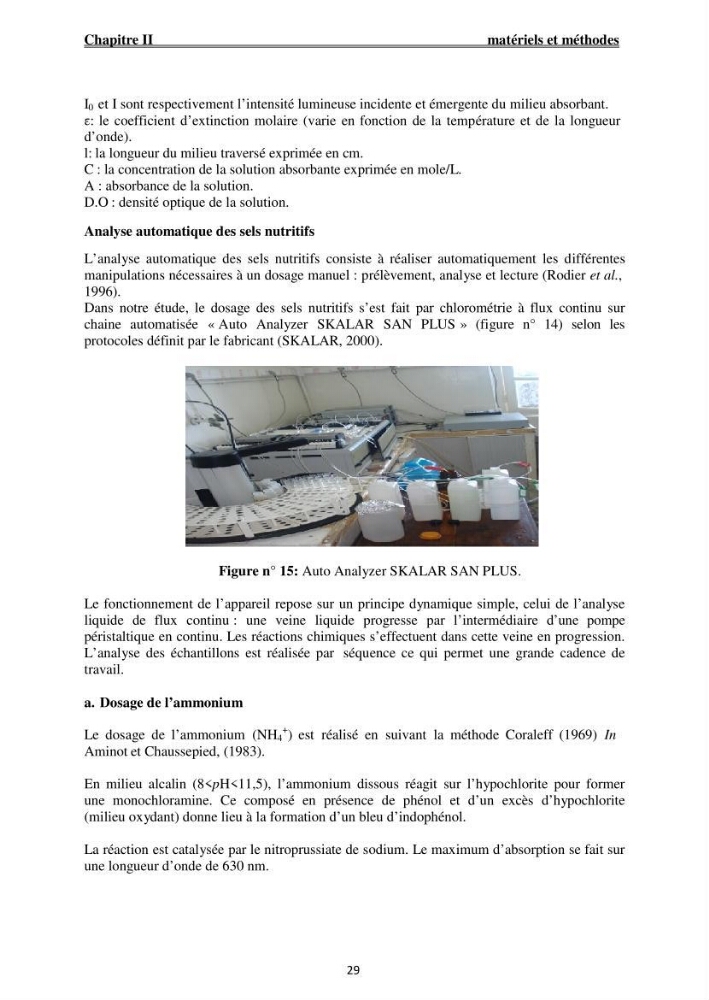 Caractérisation physico-chimique et bactériologique des eaux de la ferme d\'élevage de poissons marins ONDPA Cap Djinet (Wilaya de Boumerdes):