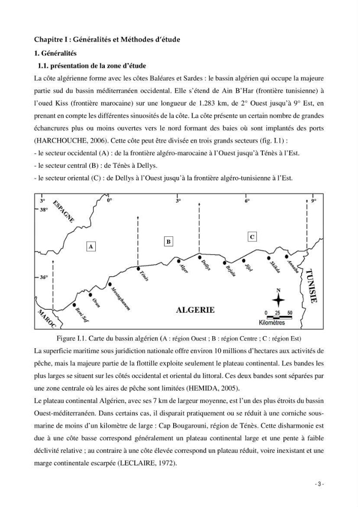 La famille des congridae ( Ostéichtyens, Anguilliformes) dans le bassin algérien: systématique, écologie et exploitation de Conger conger