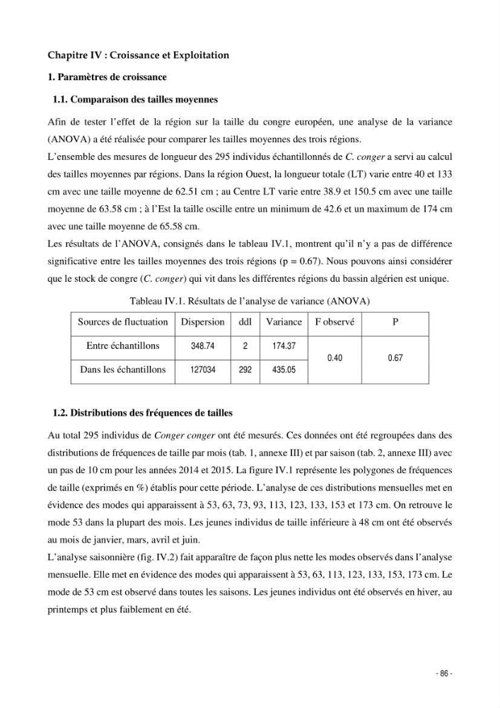 La famille des congridae ( Ostéichtyens, Anguilliformes) dans le bassin algérien: systématique, écologie et exploitation de Conger conger